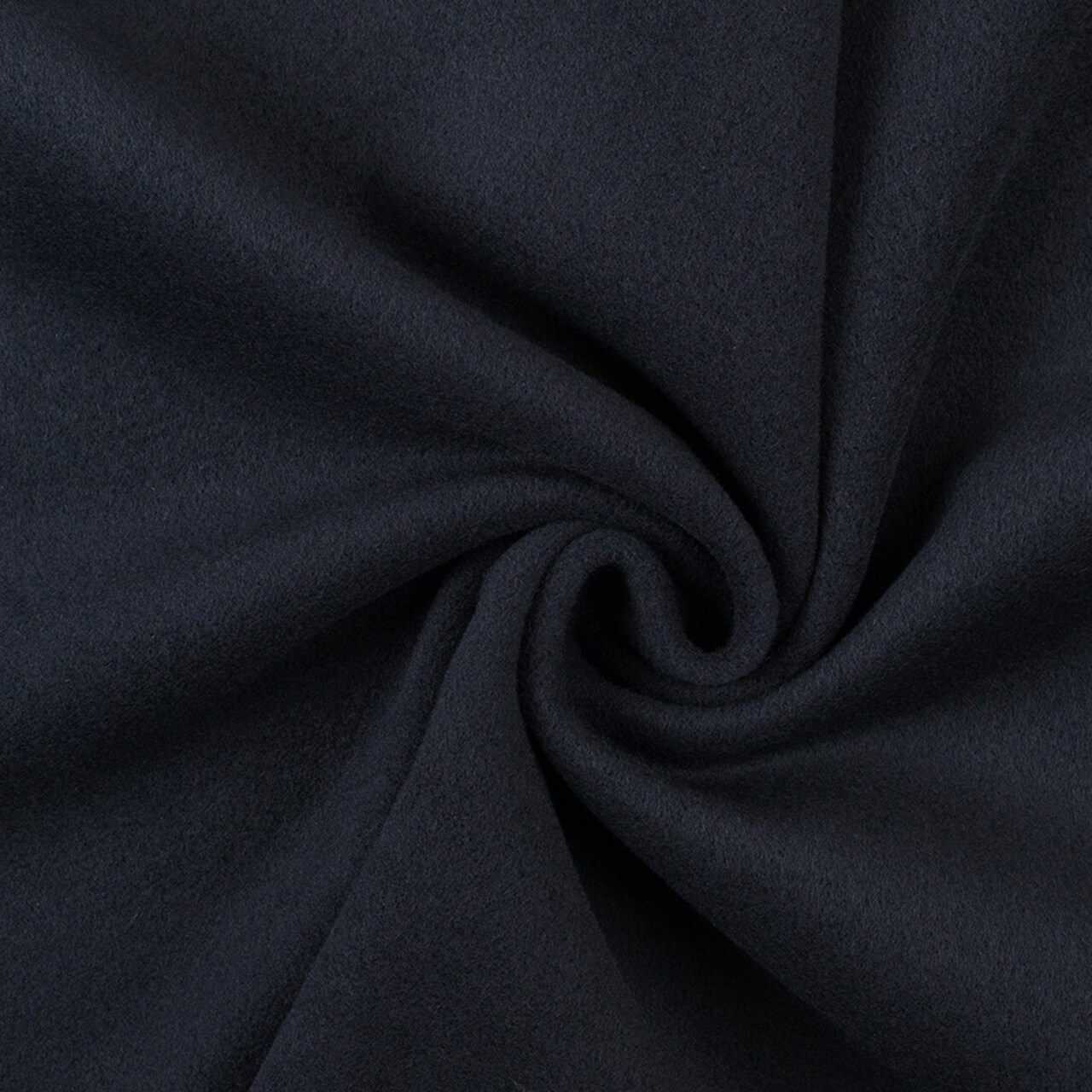 1 Yard Wool and Cashmere Coating Made in Italy - Navy - Alberini Collection 60’’ Width
